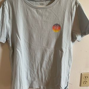 VANS light purple/blueish sunset tee